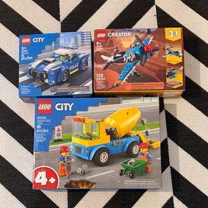 Lot of 3 Lego Set